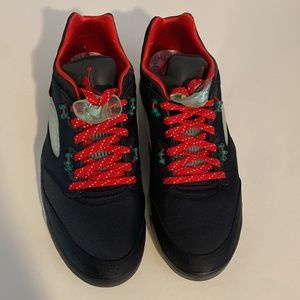 Mens 9.5 Air Jordan 5 Retro Low CLOT Jade